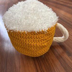 Crochet beer stein Beanie Hat